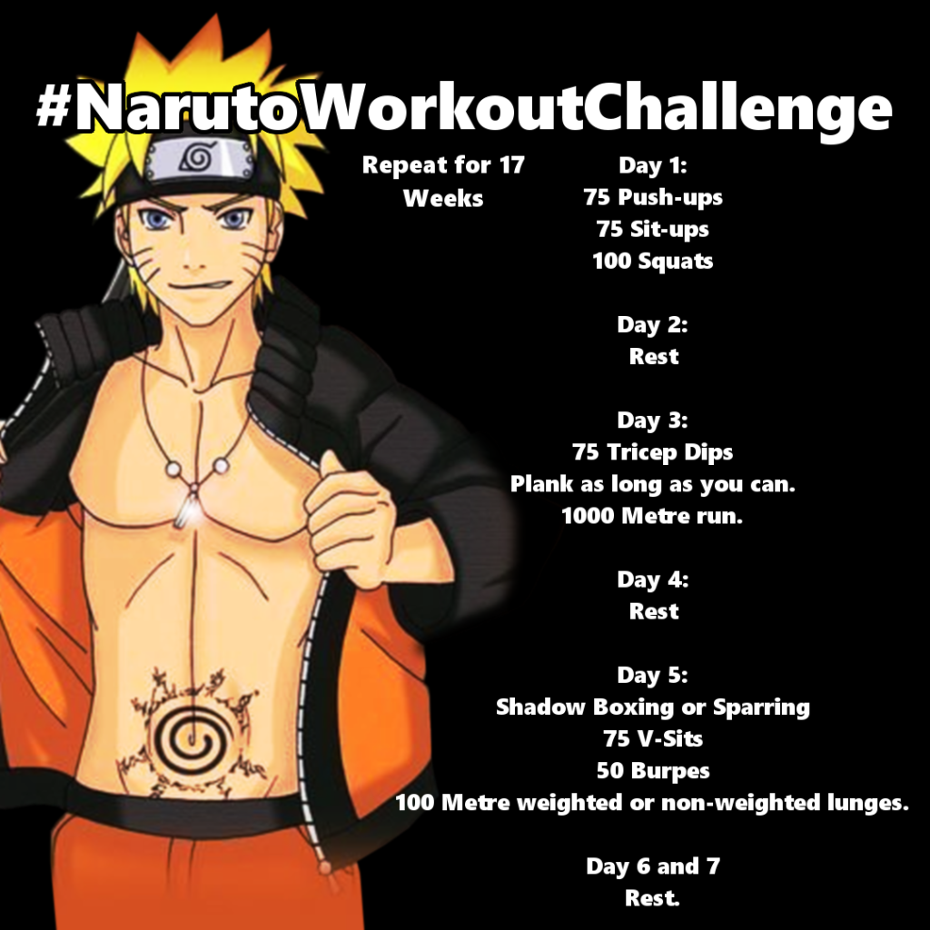 Narutos Ultimate Workout Routine Mental Conditioning